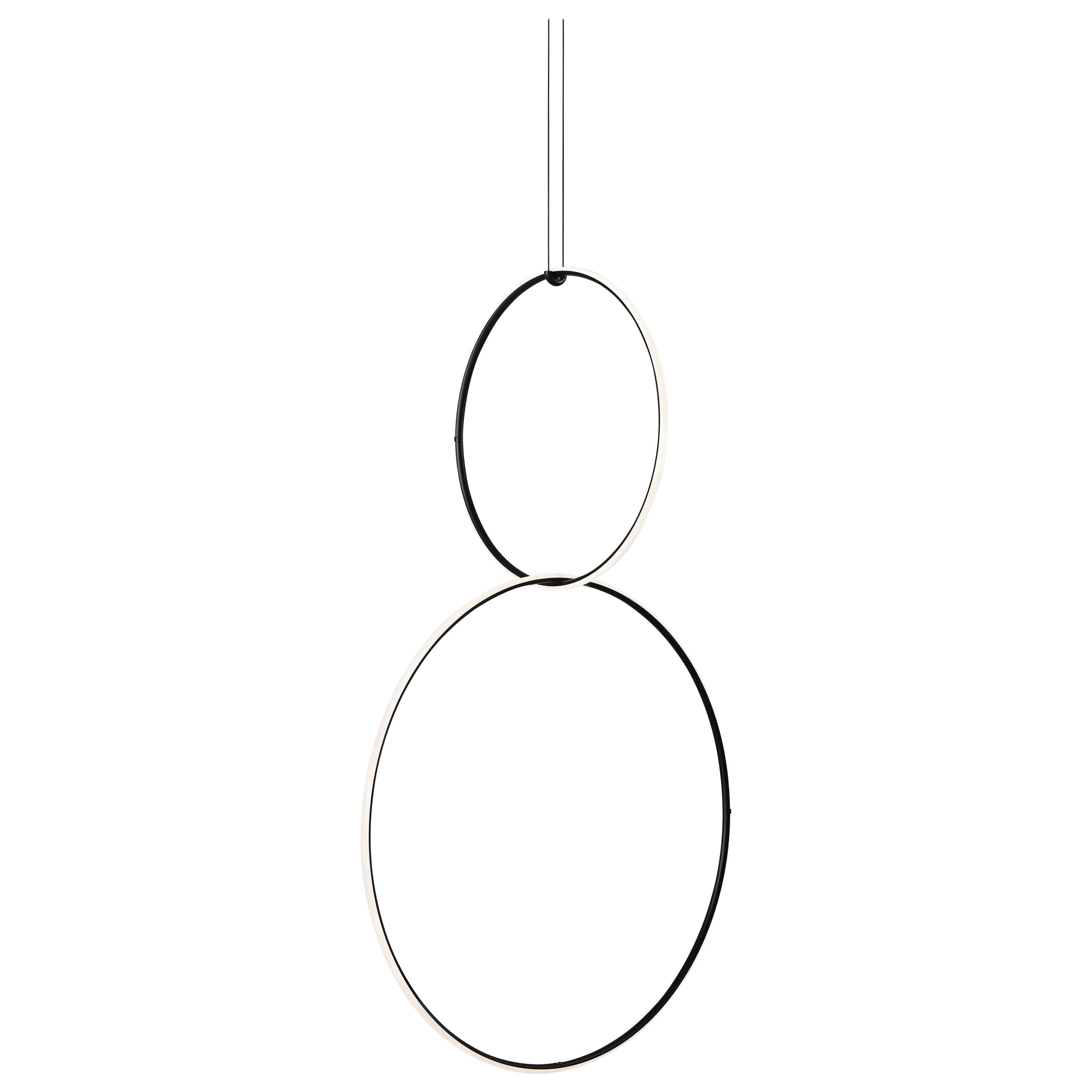 FLOS Medium and Large Circles Arrangements Light by Michael Anastassiades For Sale
