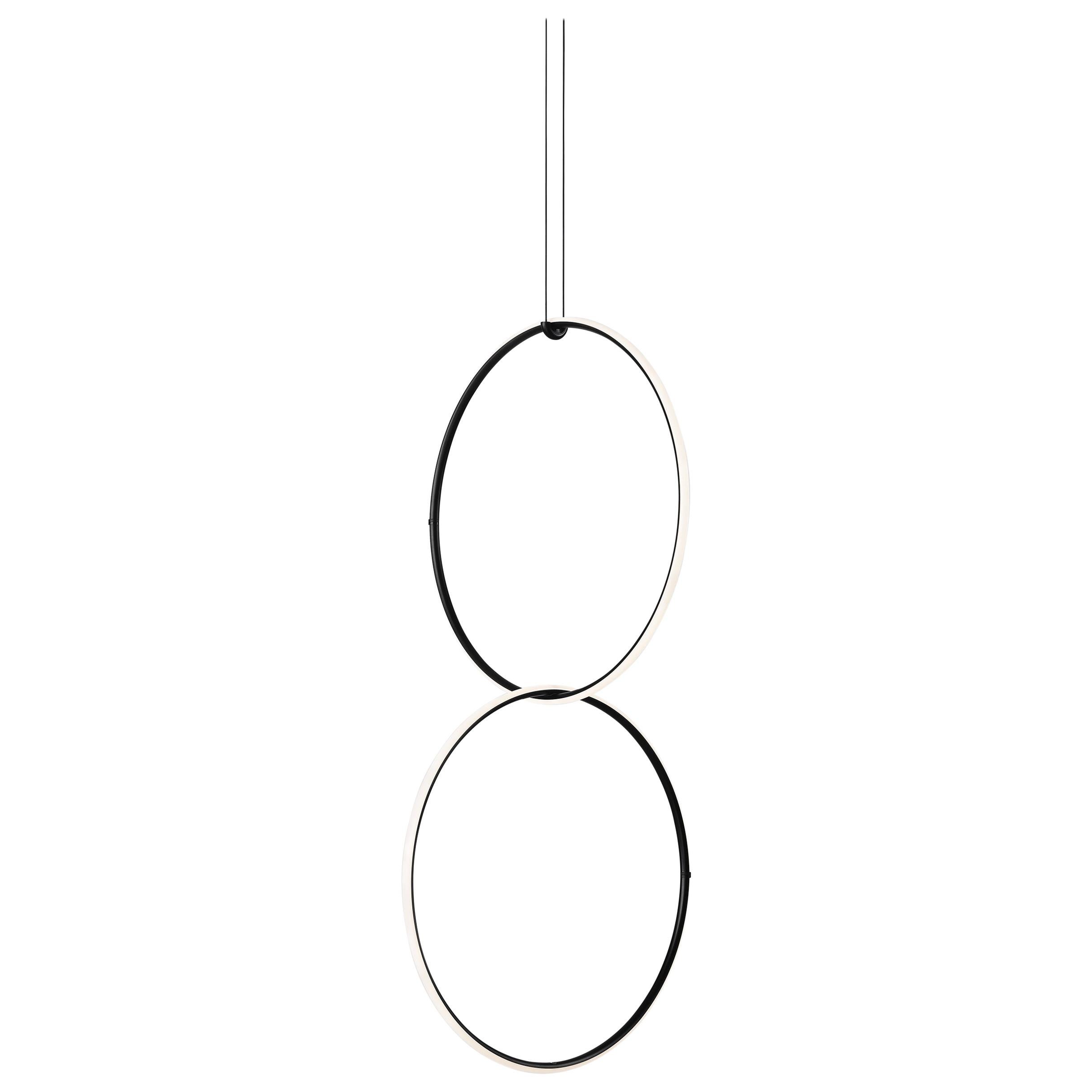 FLOS Medium Circles Arrangements Leuchte mit Kreisen von Michael Anastassiades im Angebot