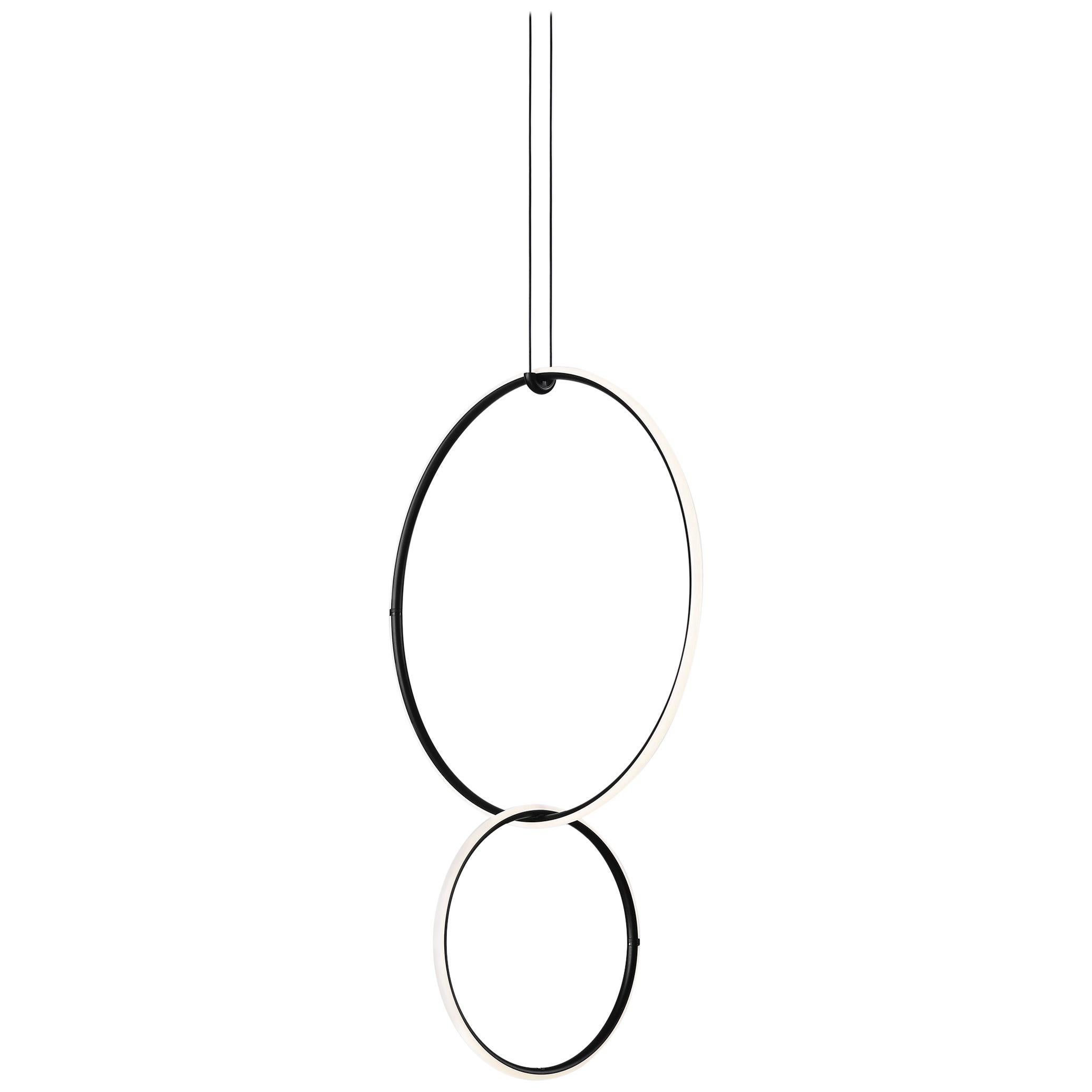 FLOS Medium & Small Circles Arrangements Light by Michael Anastassiades