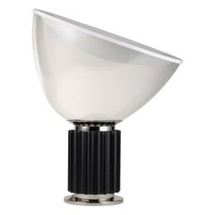 Flos Mini Taccia Led Diffuser Lamp in Black, Achille & Pier Giacomo Castiglioni