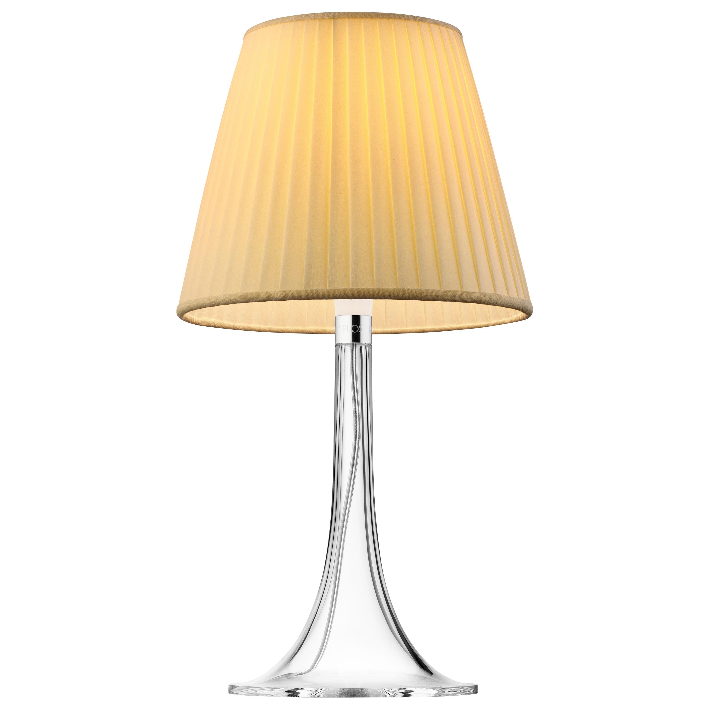 FLOS Miss K Transparent Table Lamp by Philippe Starck For Sale