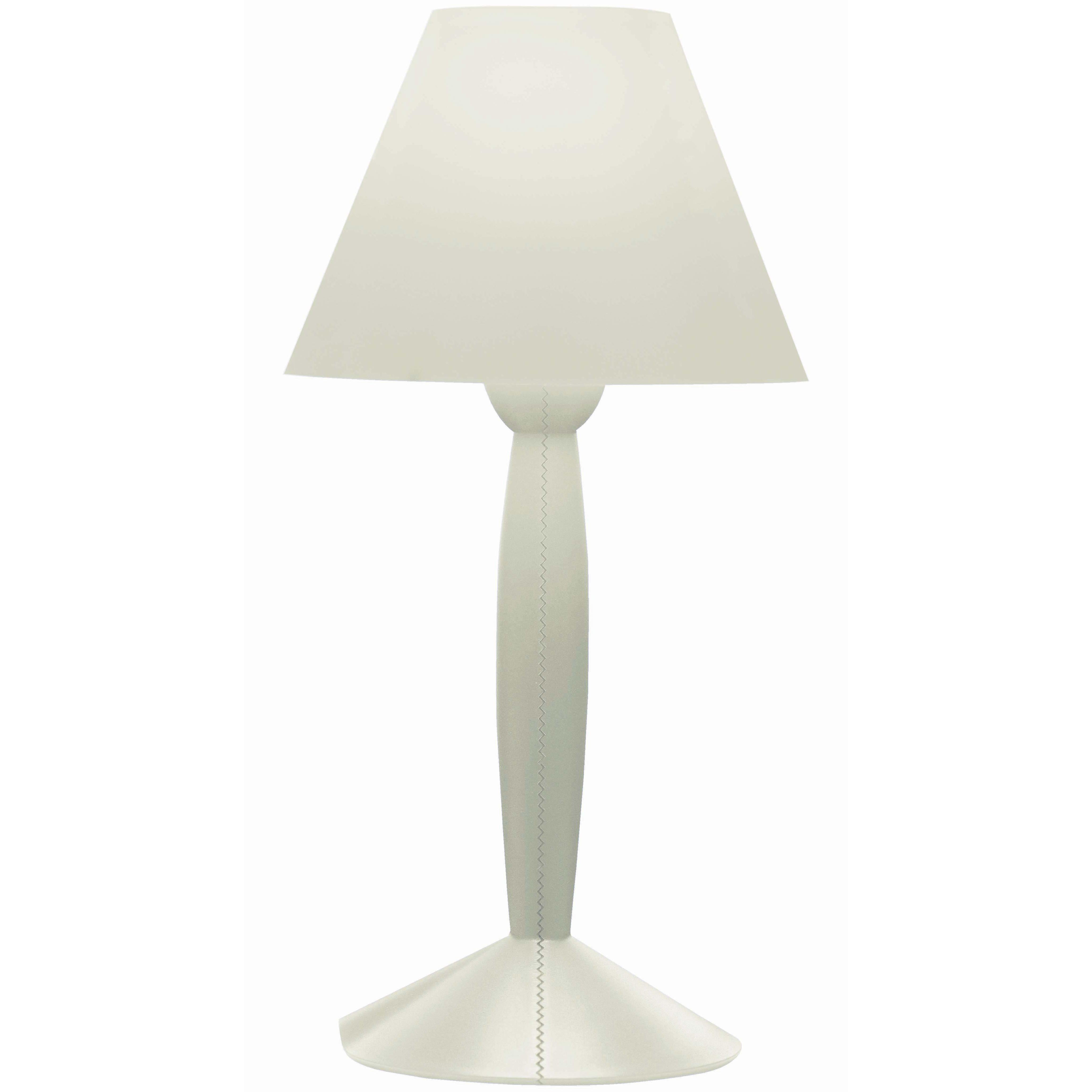 FLOS Miss Sissi Table Lamp in Opal White by Philippe Starck