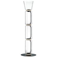Flos Noctambule Floor Lamp with 3 Cylinders, Cone, and Base by Konstantin Grcic