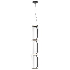 Flos Noctambule Pendant Light with 3 High Cylinders by Konstantin Grcic