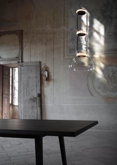Flos Noctambule Lámpara colgante con 4 cilindros y cuenco de Konstantin Grcic