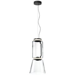 Flos Noctambule Pendant Light with Cylinder & Cone by Konstantin Grcic