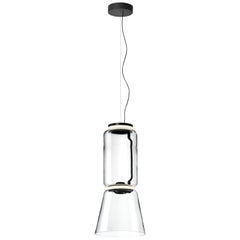 Lampe à suspension Flos Noctambule avec cylindre et cône de Konstantin Grcic