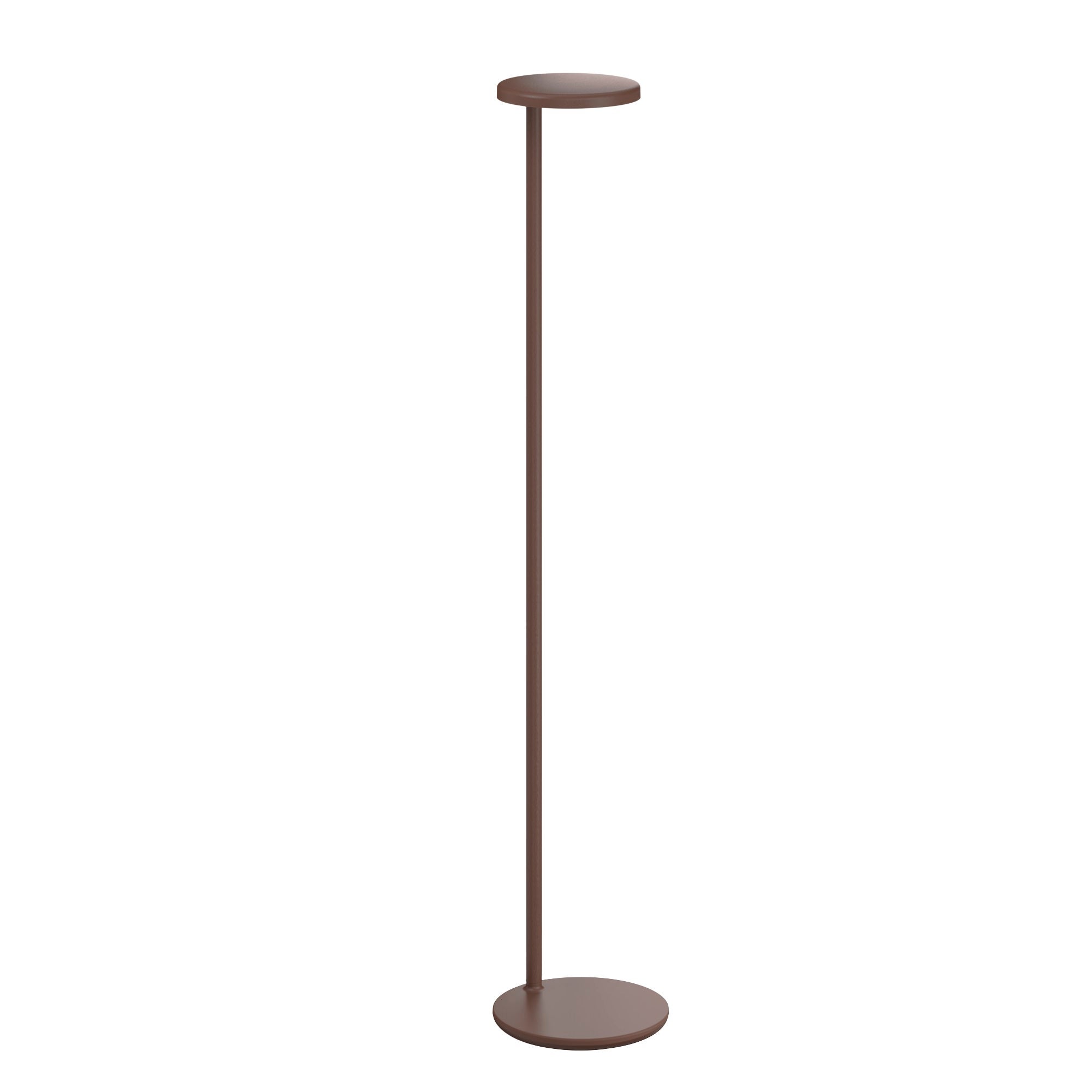 Lampada da terra Flos Oblique 3000K in marrone di Vincent Van Duysen
