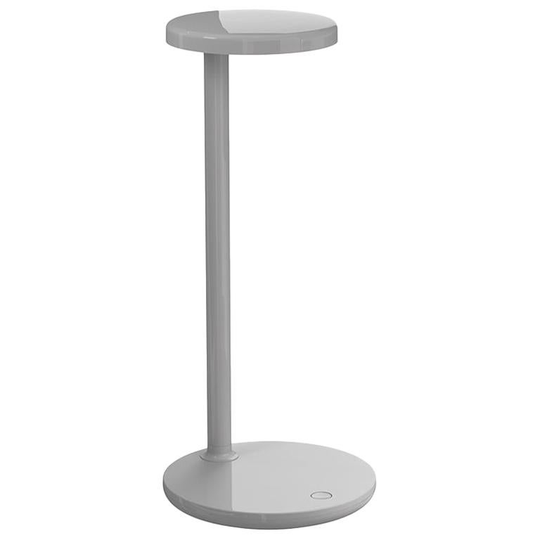 Lampe de bureau Flos Oblique 3000K grise par Vincent Van Duysen