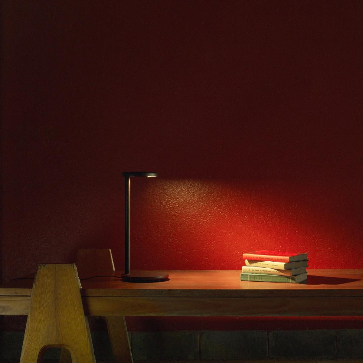 Flos Oblique 3000K Table Lamp in Rust Orange by Vincent Van Duysen For Sale 4