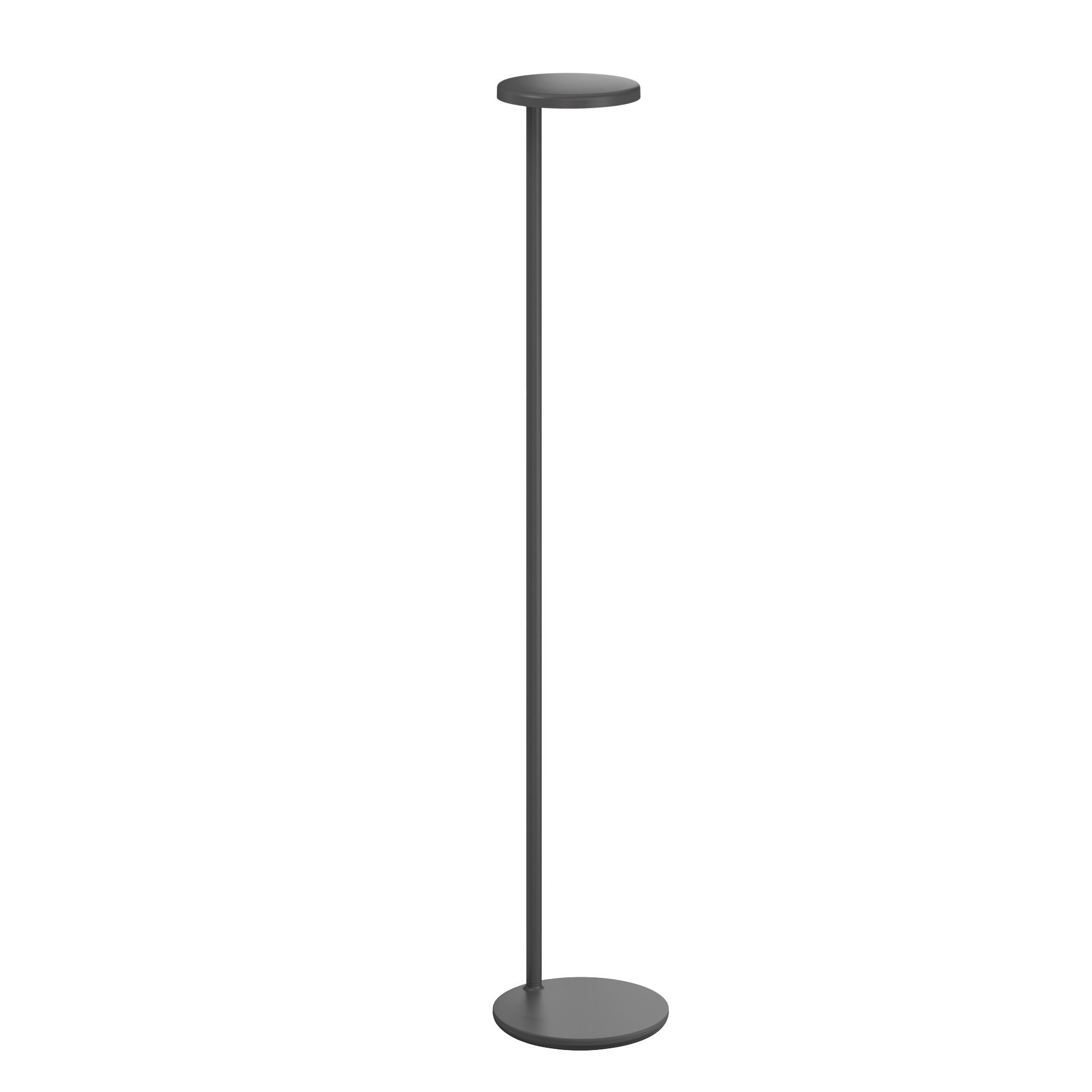 Lampadaire Flos Oblique 4000K en anthracite de Vincent Van Duysen