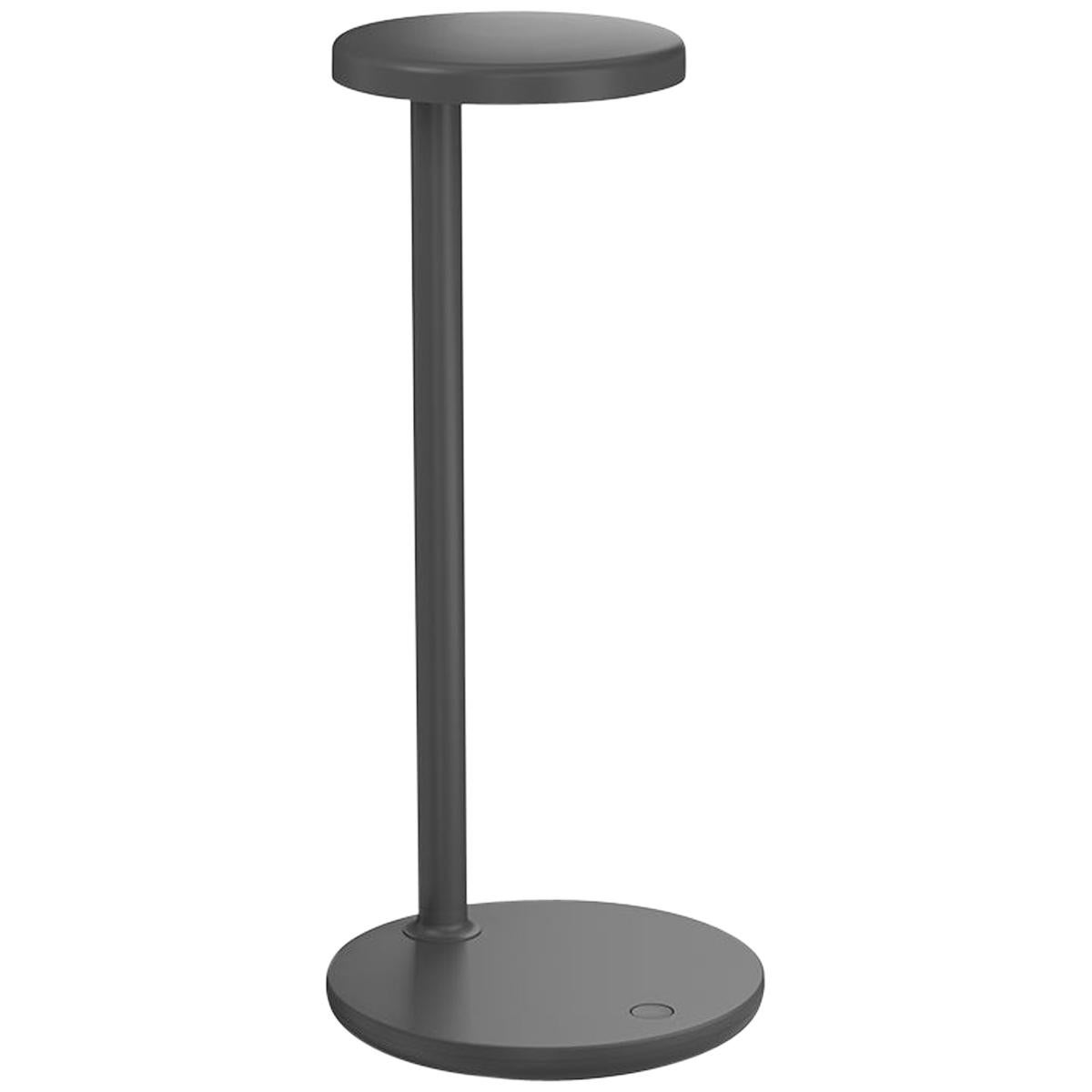 Flos Oblique 4000K Table Lamp in Anthracite by Vincent Van Duysen For Sale