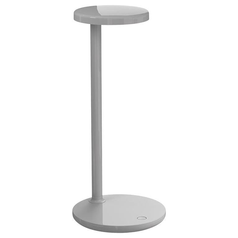 Flos Oblique 4000K Table Lamp in Grey by Vincent Van Duysen For Sale