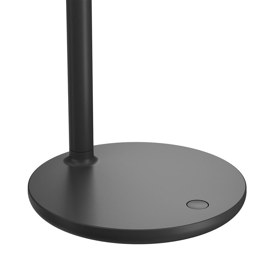 Flos Oblique LED 3000K Desk Lamp & Qi in Anthracite with Wireless Charging Base In New Condition For Sale In Brooklyn, NY