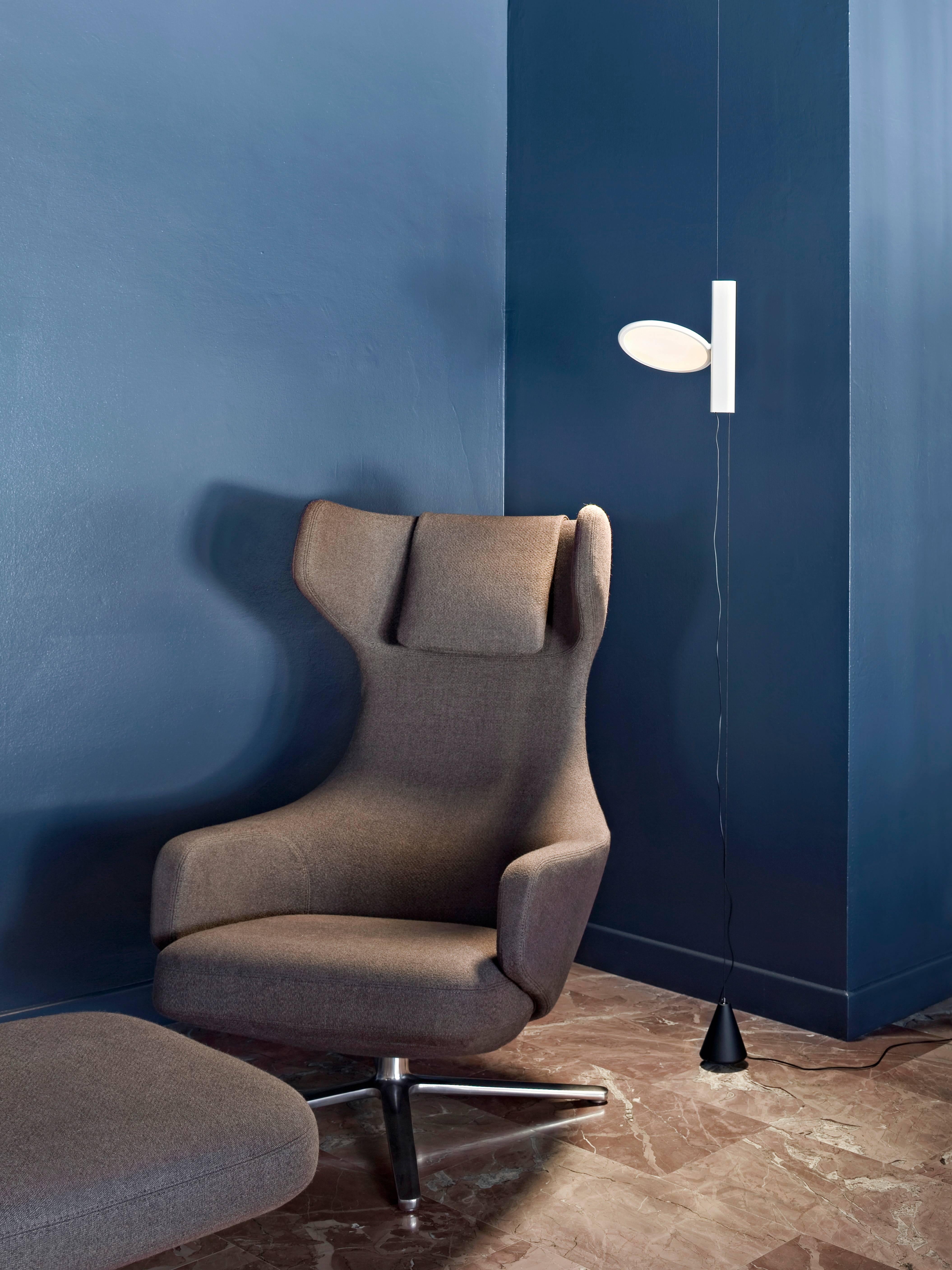 Italiano Lampada a sospensione FLOS OK in nero di Konstantin Grcic in vendita