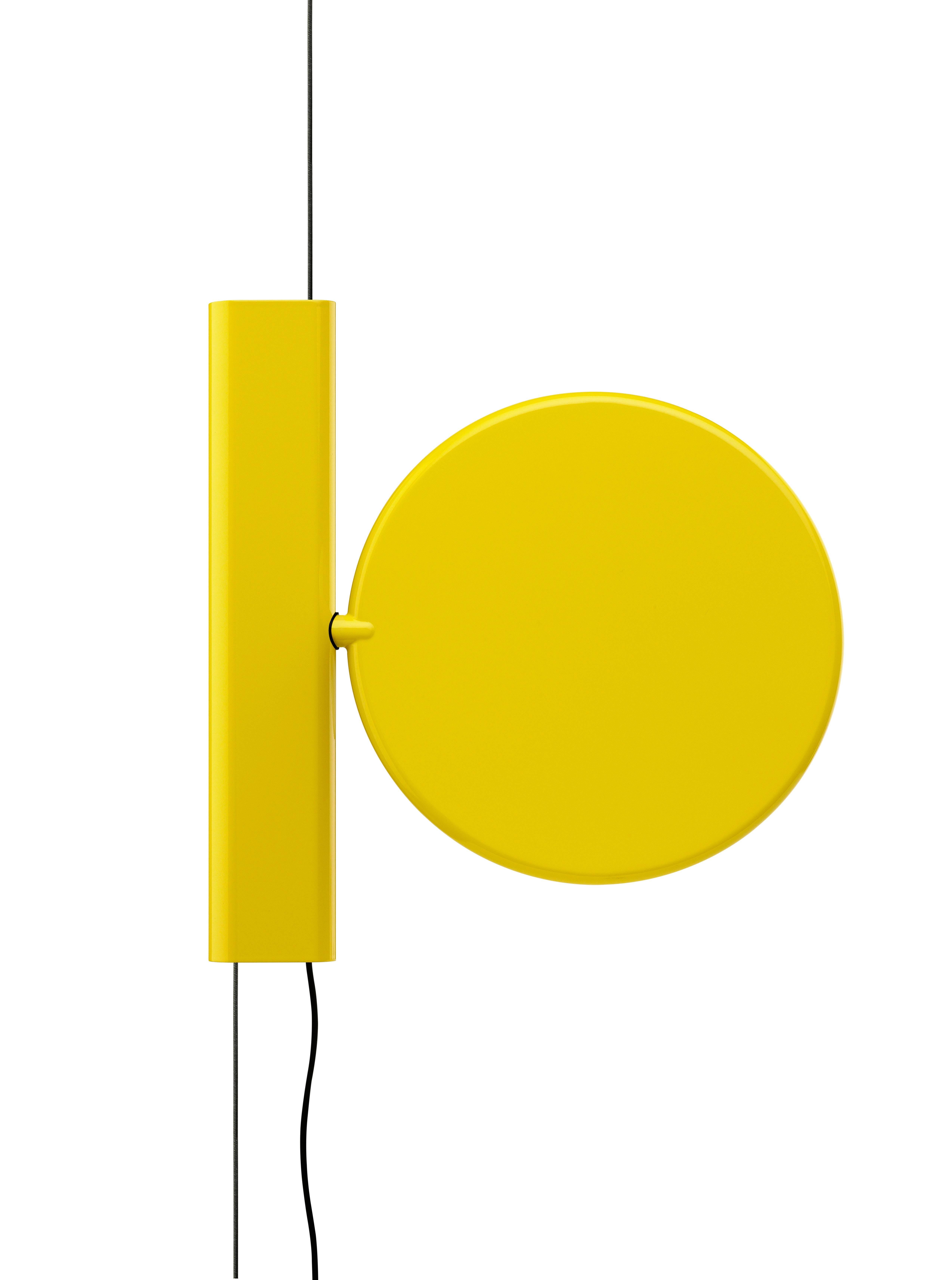 Italiano Lampada a sospensione FLOS OK in giallo di Konstantin Grcic in vendita