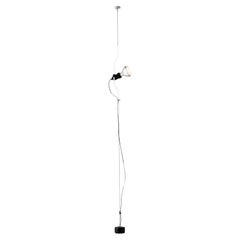 Flos Parentesi 50 Pendant Light in White by Achille Castiglioni & Pio Manzu
