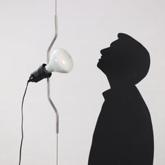 Flos Parentesi Lamp Steel, Italy, 1980s