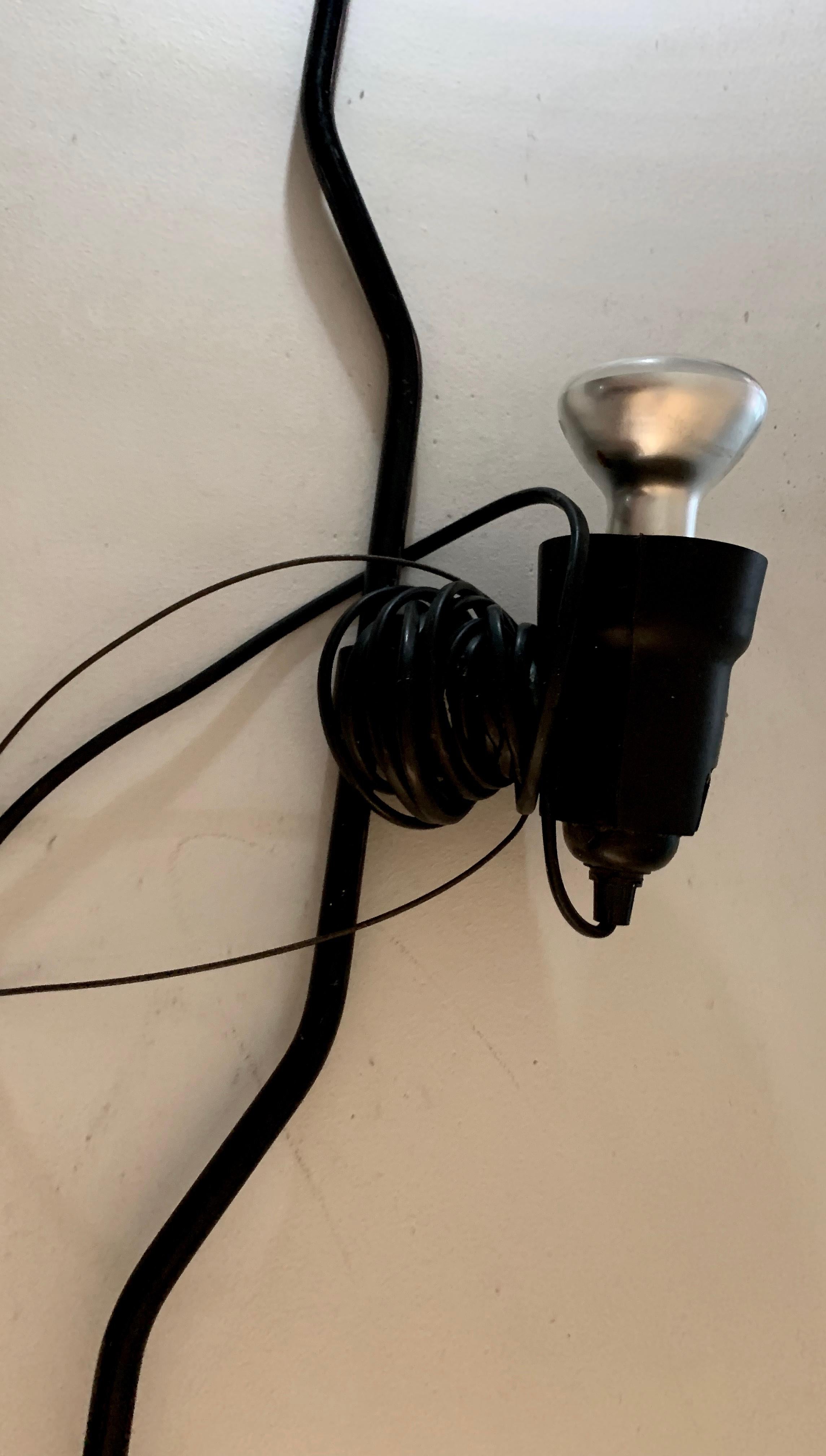 Late 20th Century Flos Parentesi Lighting System Achille Castiglioni & Pio Manzù, 1971, Black