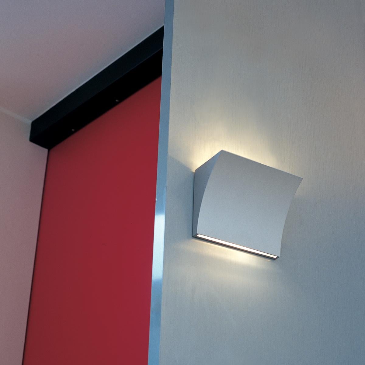 Aplique LED Flos Pochette Up & Down de Rodolfo Dordoni Aluminio en venta