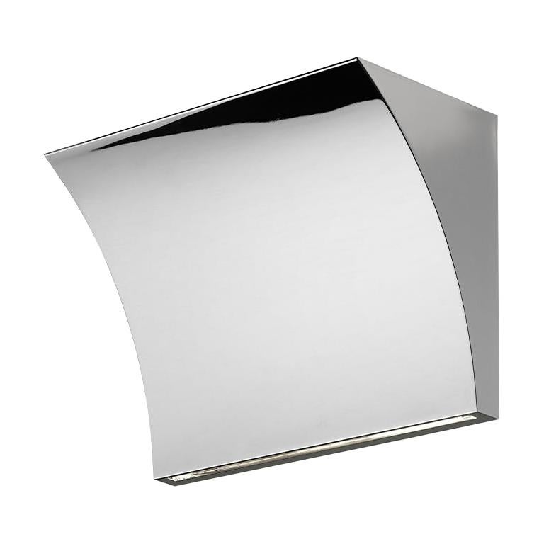 Im Angebot: Flos Pochette Up & Down LED-Wandleuchte von Rodolfo Dordoni, Silver (Chrome)