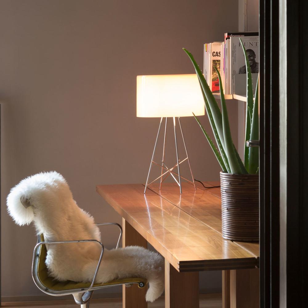 Lampe à poser Flos Ray en noir brillant Rodolfo Dordoni Neuf - En vente à Brooklyn, NY