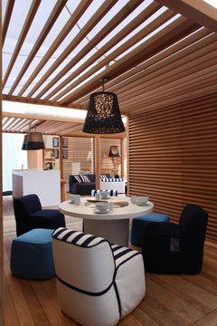 FLOS Romeo 36" Außen-C3-Leuchte in Grün von Philippe Starck