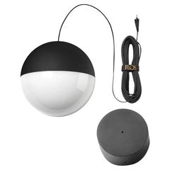 Flos Round String Light 22MT with Canopy by Michael Anastassiades