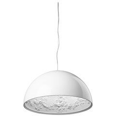 Lampe à suspension halogène FLOS Sky Garden S2 blanche en blanc par Marcel Wanders