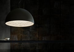 FLOS Skygarden S1 Halogen Pendant Light in Black by Marcel Wanders