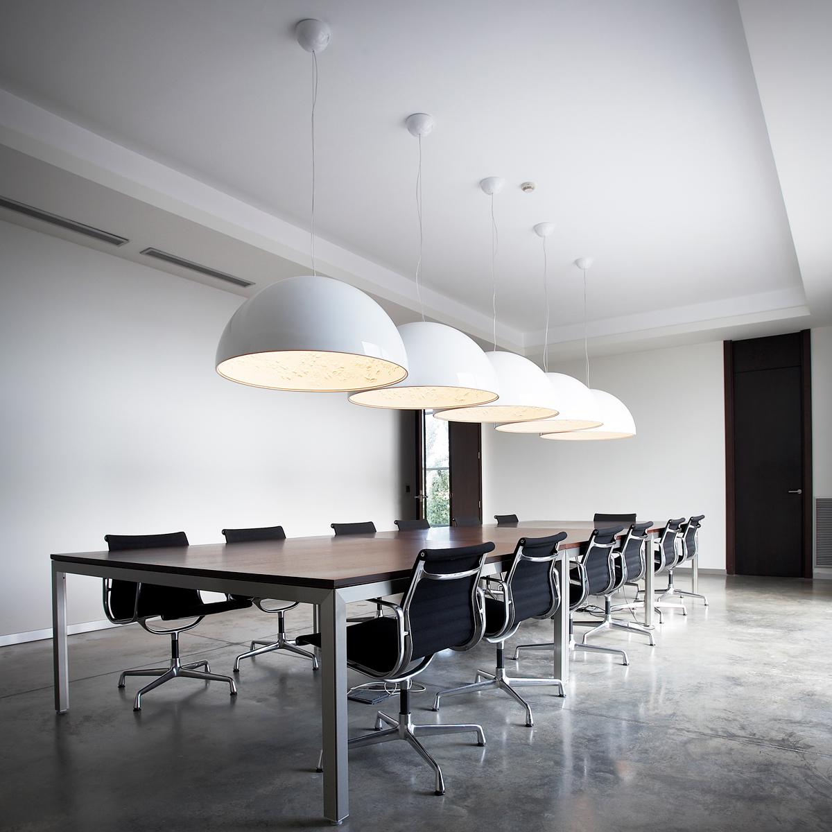 FLOS Skygarden S1 Halogen Pendant Light in White by Marcel Wanders In New Condition For Sale In Brooklyn, NY