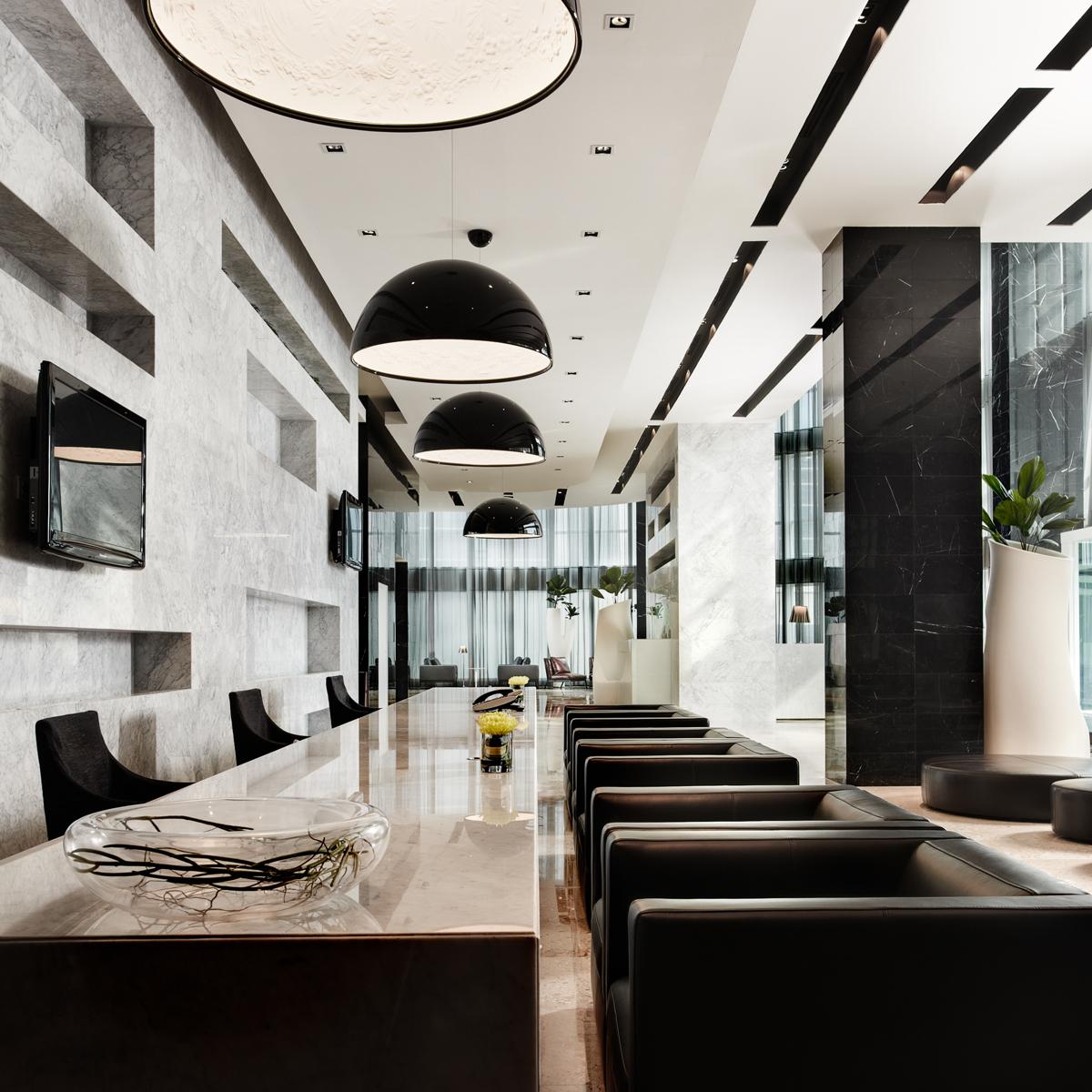 XXI secolo e contemporaneo Flos Skygarden S1 Lampada a sospensione in nero opaco di Marcel Wanders in vendita