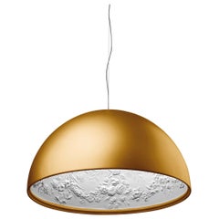 Lampe à suspension halogène Flos Skygarden S2 en or par Marcel Wanders
