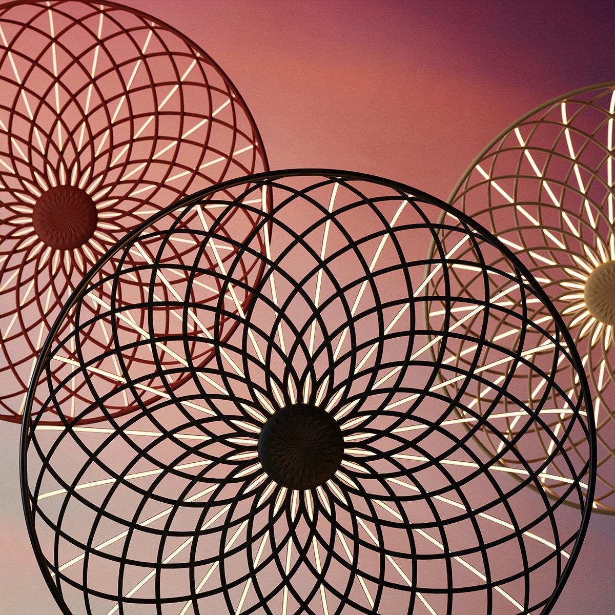 Flos Skynest Pendelleuchte in Anthrazit im Zustand „Neu“ im Angebot in Brooklyn, NY