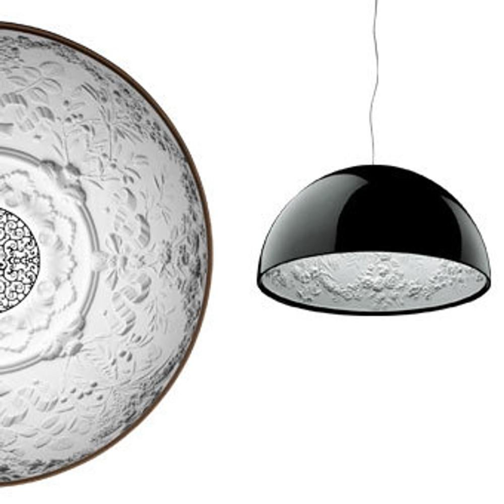 Flos Small Skygarden Pendant Dimmable Light in Black by Marcel Wanders For Sale 6