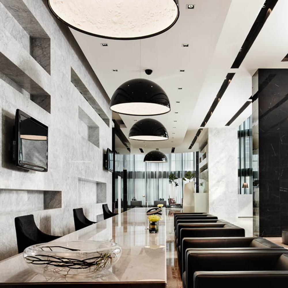 Flos Small Skygarden Luce a sospensione dimmerabile in nero opaco di Marcel Wanders in vendita 3