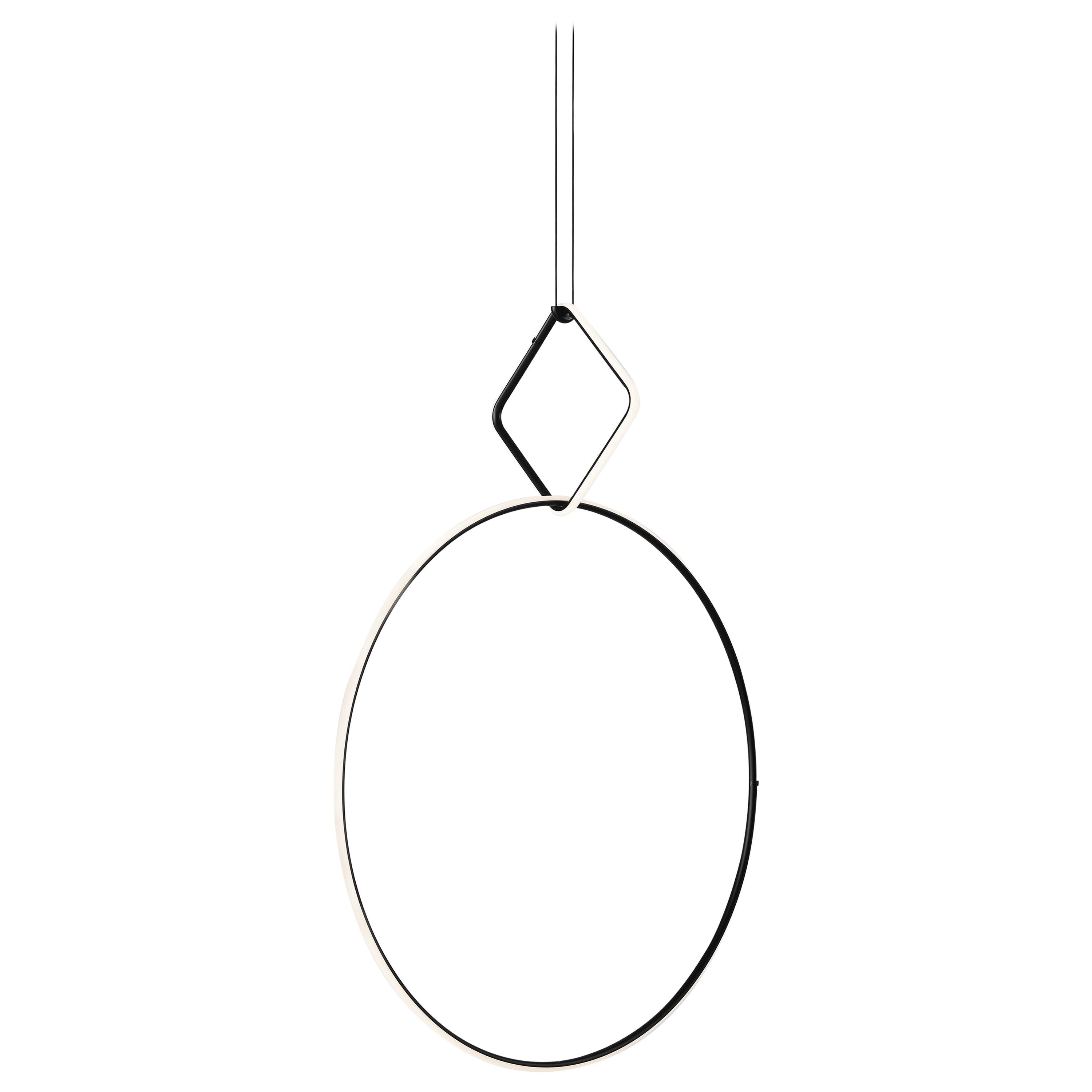 FLOS Small Square & Large Circle Arrangements Light by Michael Anastassiades