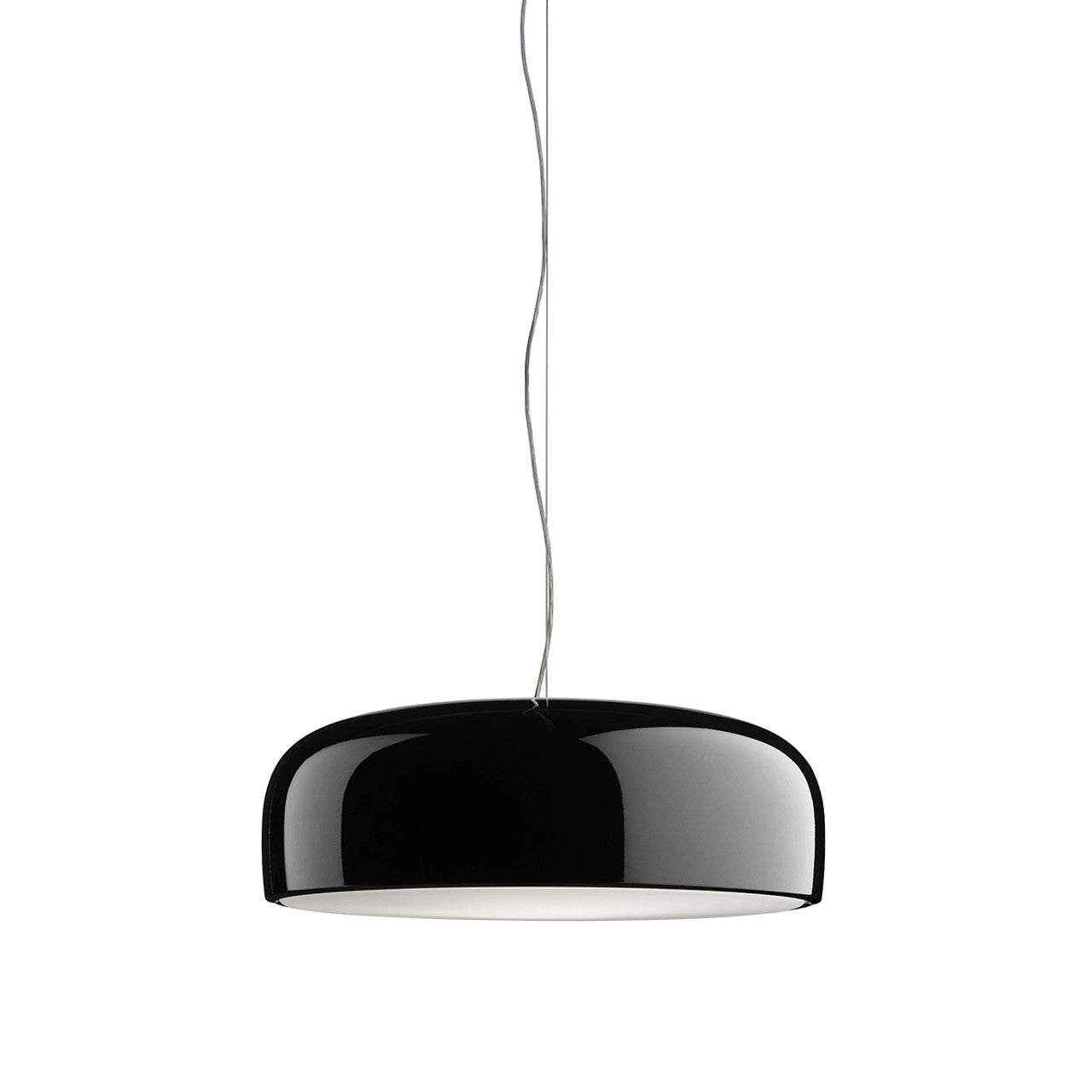 Flos Smithfield E26 Suspension Dimmable Pendant Light in Black  For Sale