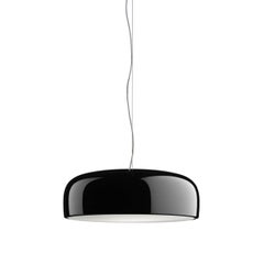 Lampe à suspension à gradation Flos Smithfield E26 en noir 