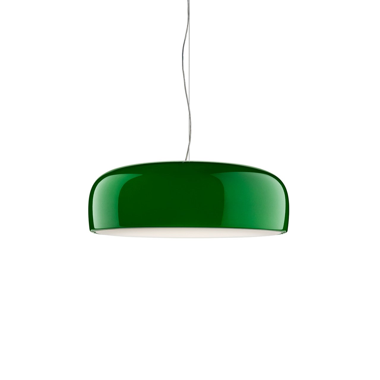 Flos Smithfield E26 Suspension Dimmable Pendant Light in Green For Sale