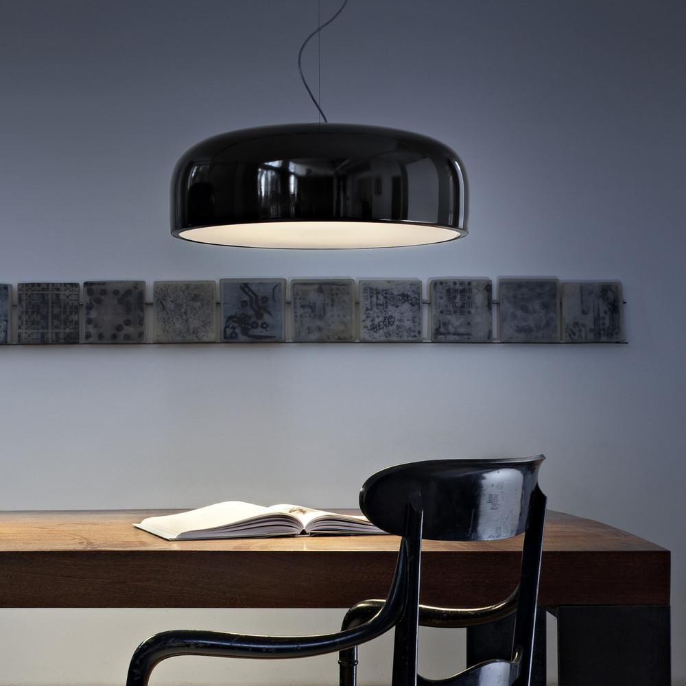 Flos Smithfield E26 sospensione dimmerabile in nero opaco in vendita 1