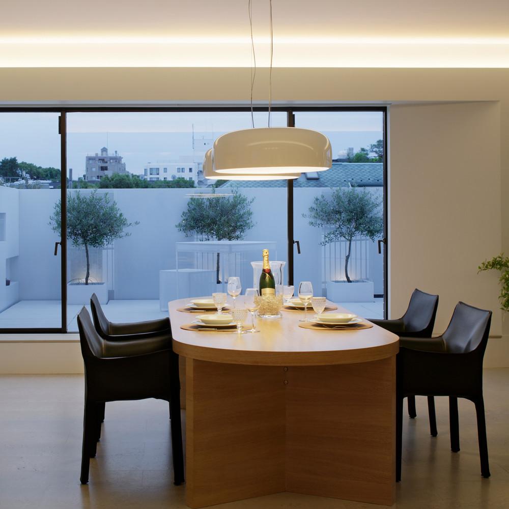 Flos Smithfield E26 sospensione dimmerabile in nero opaco in vendita 2