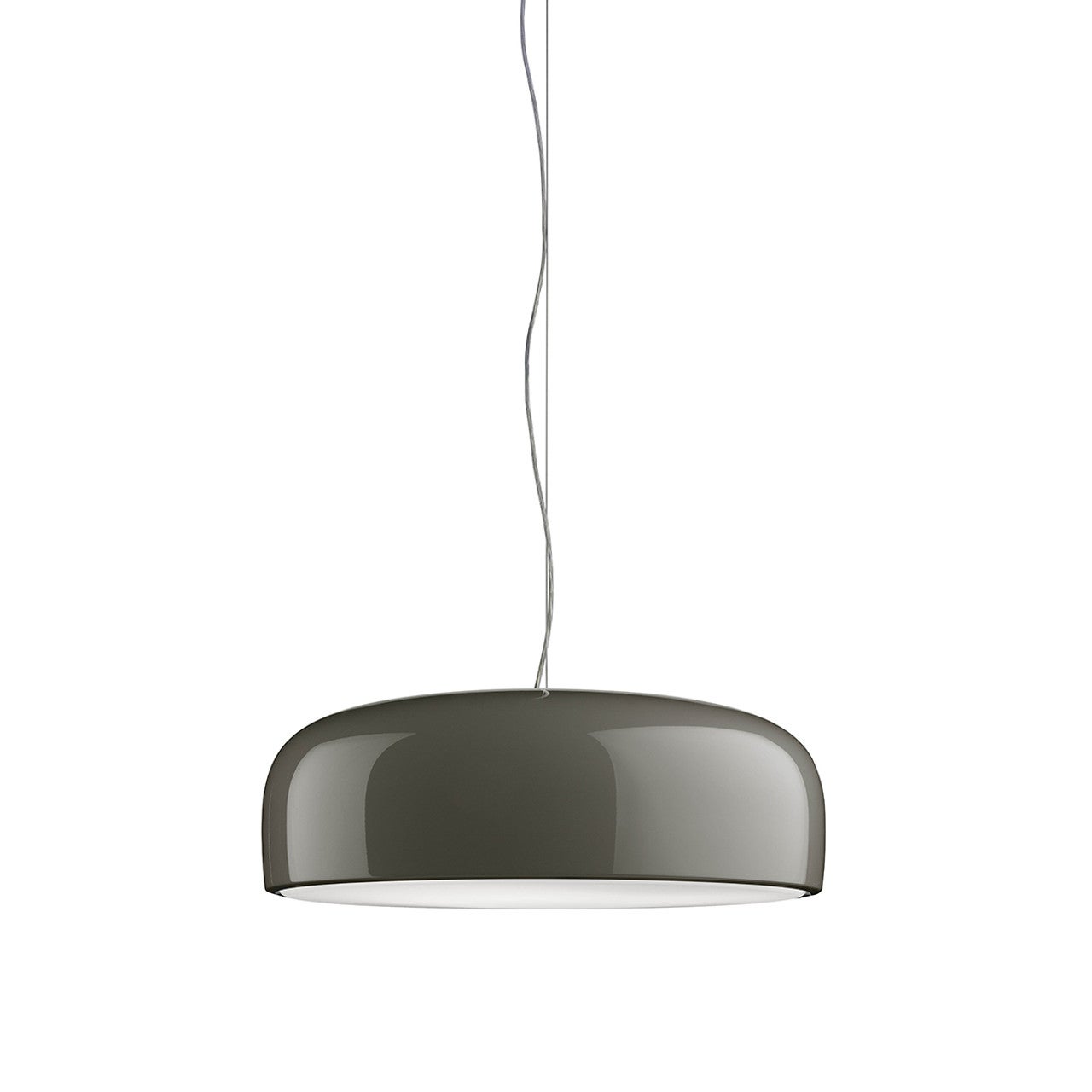 Flos Smithfield E26 Suspension Dimmable Pendant Light in Mud For Sale