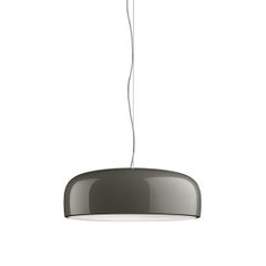 Flos Smithfield E26 Suspension Dimmable Pendant Light in Mud