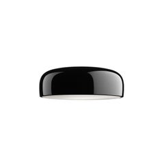 Flos Smithfield LED E26 Ceiling Lamp in Black by Jasper Morrison