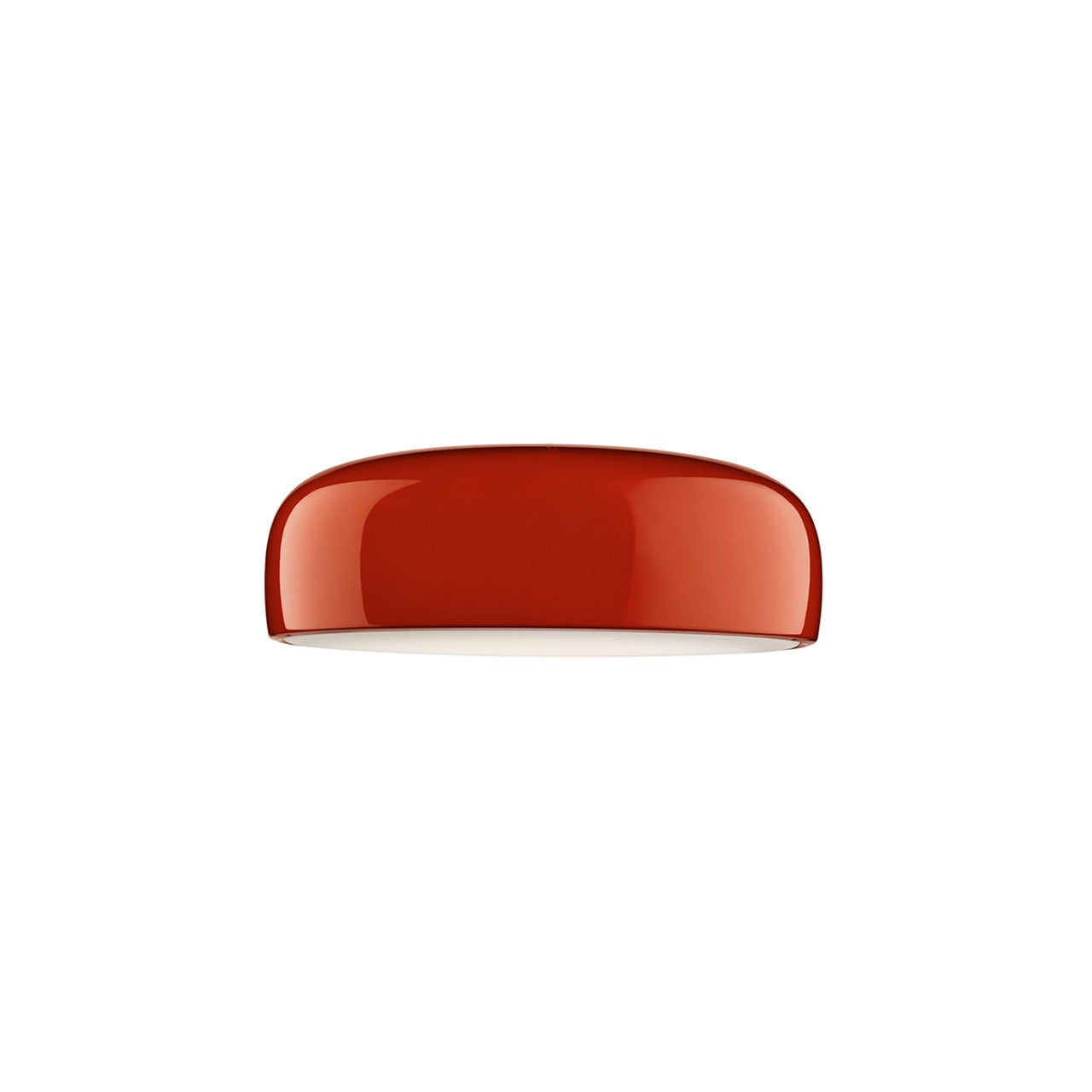 Plafonnier LED Flos Smithfield E26 rouge par Jasper Morrison