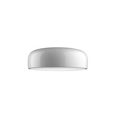 Flos Smithfield LED E26 Ceiling Lamp in White by Jasper Morrison