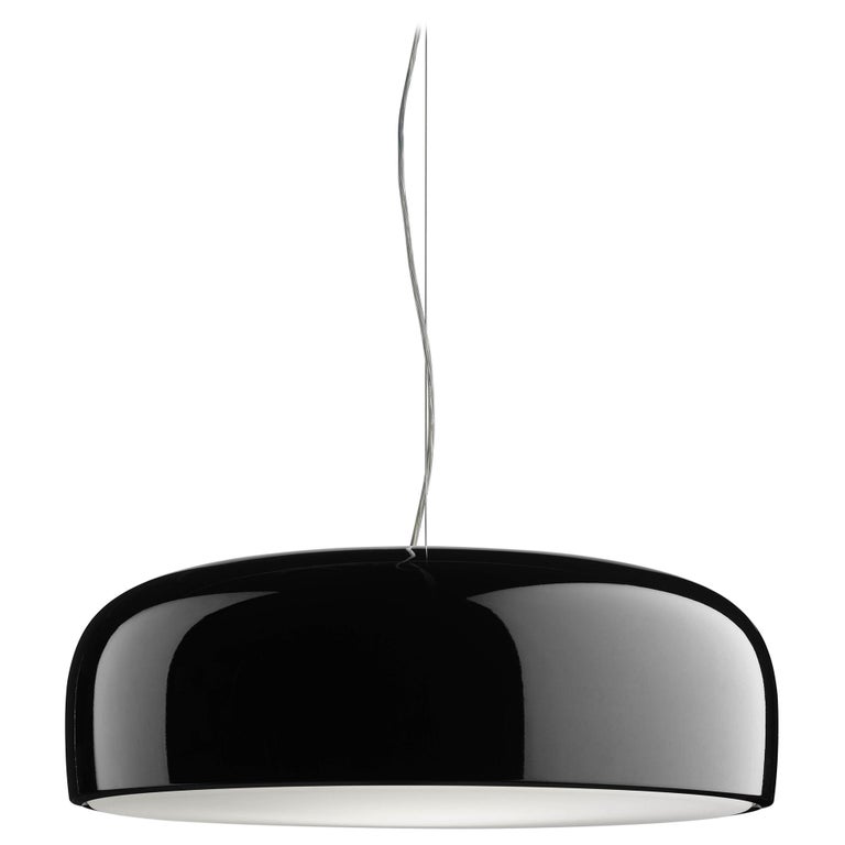 Flos Smithfield S Fluorescent Pendant Light In Black By Jasper Flos Smithfield S Fluorescent Pendant Light In Black By Jasper Morrison For