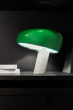 FLOS Snoopy Table Lamp in Green by Achille & Pier Giacomo Castiglioni
