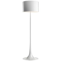 FLOS Spun Light Floor Lamp in Shiny White by Sebastian Wrong